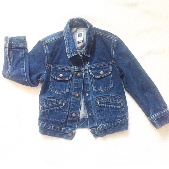 gap girls jean jacket